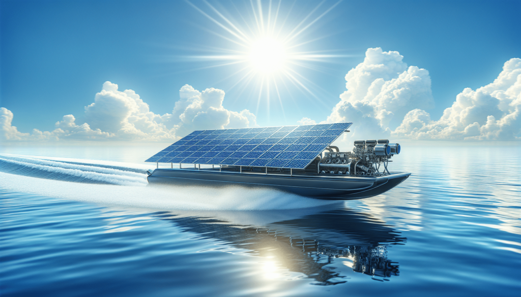 The Benefits Of Solar-Powered Boat Engines For The Environment